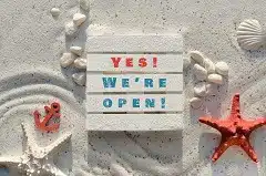 Yes! We're Open!